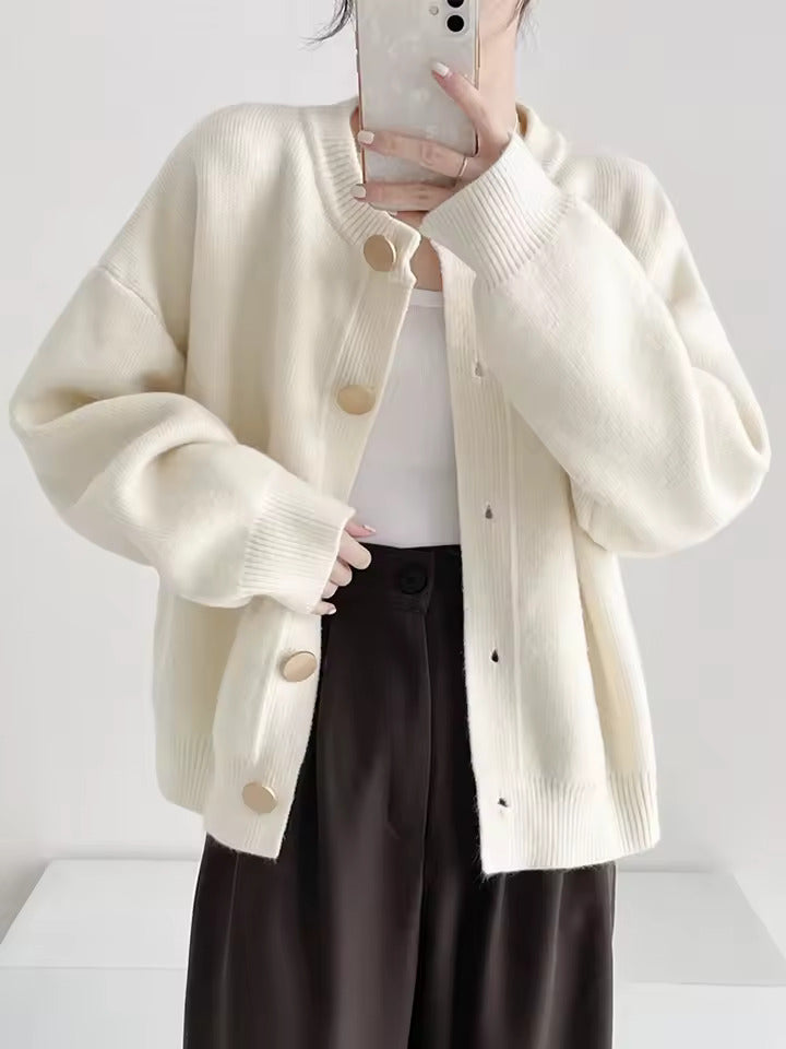 Women’s Button-Down Knit Cardigan