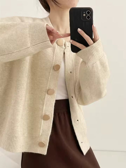 Women’s Button-Down Knit Cardigan
