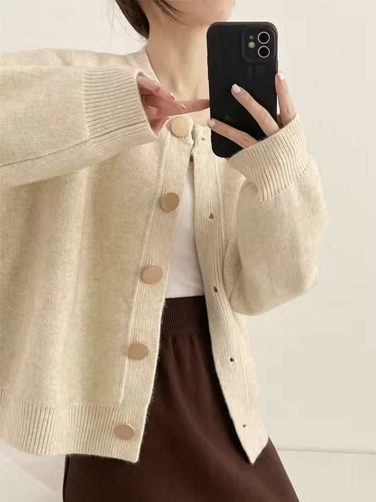 Women’s Button-Down Knit Cardigan