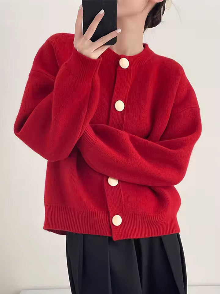 Women’s Button-Down Knit Cardigan